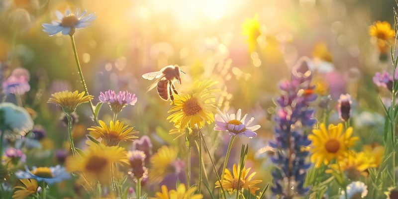 Bees and drones combine for novel pollination approach