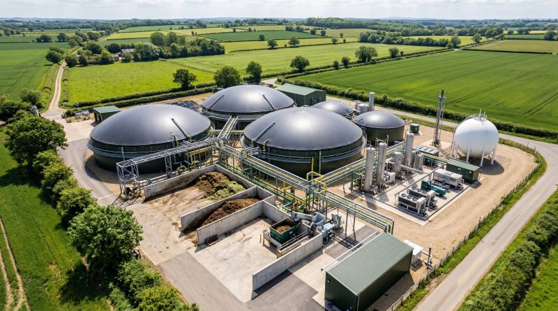 Upscaling anaerobic digestion  